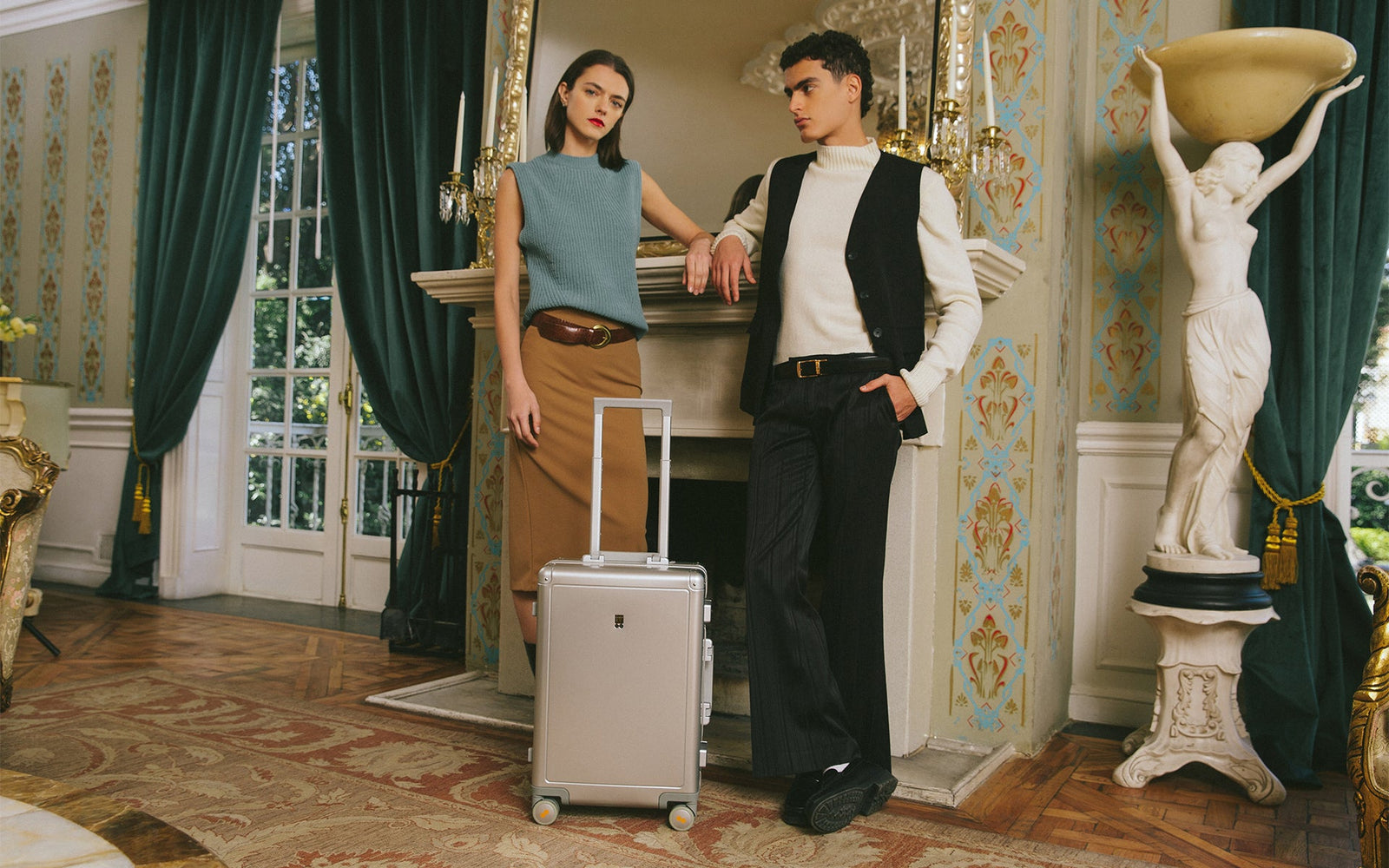 aluminum luggage