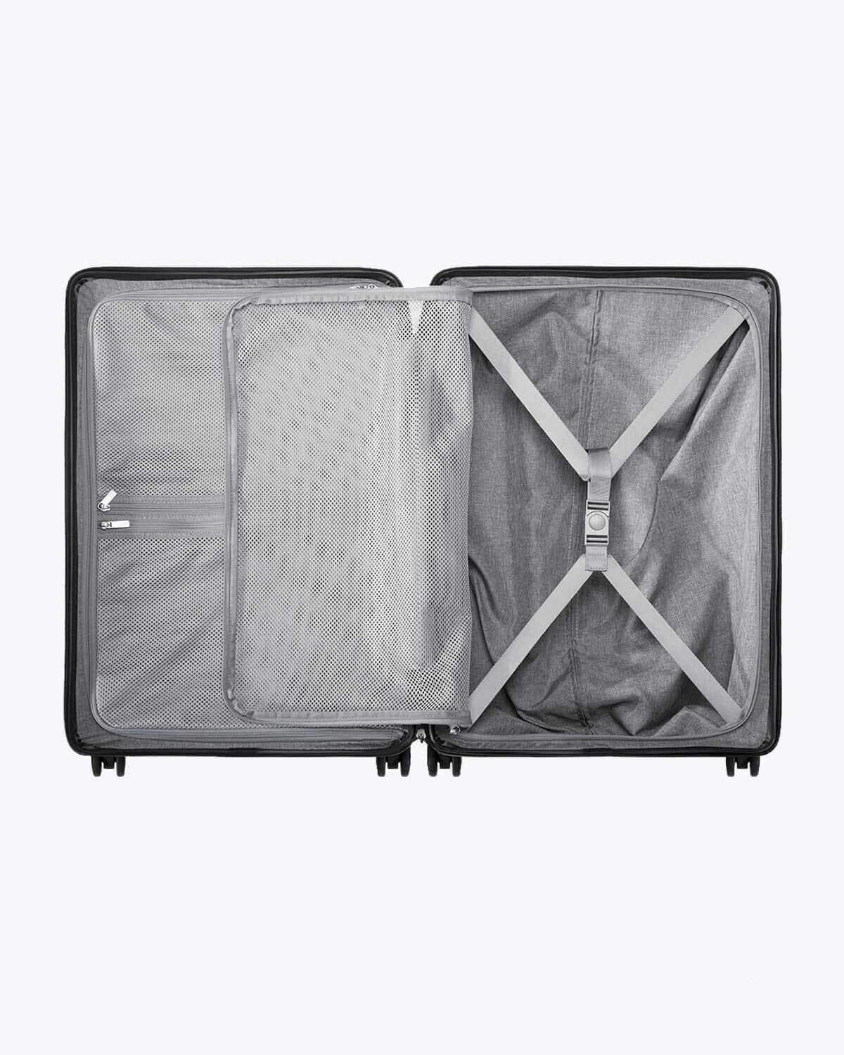 Luminous Carry-On 24" Grey-Internal Divider Straps Detail