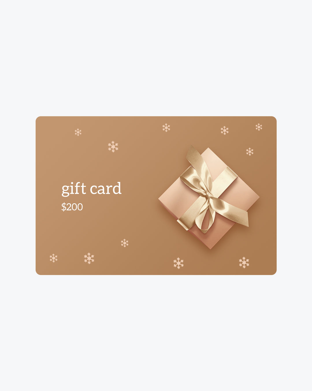 Gift card $200