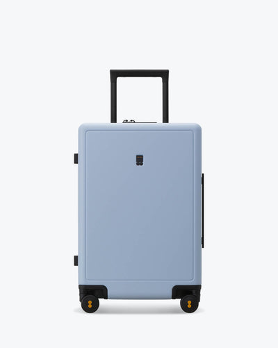 carry on suitcase skyblue