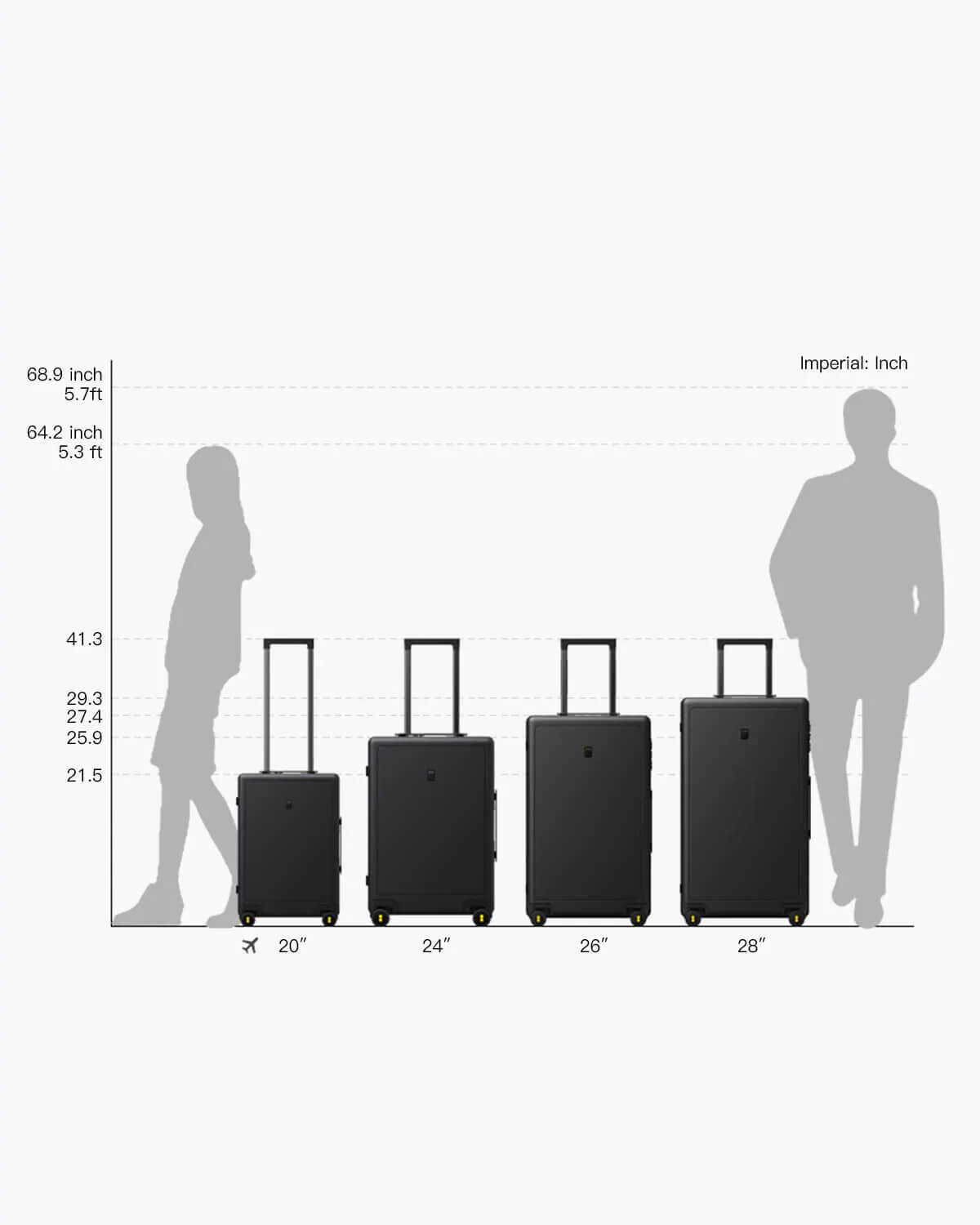 It 28 inch luggage sales